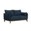 Causeuse bleue