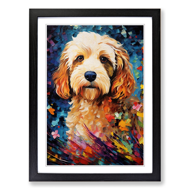 1 Piece Single Picture Frame Wall Art, 64cm H x 46cm W, Black Framed