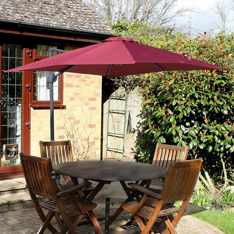 264cm Cantilever Parasol