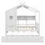 Lit maison avec lit gigogne-290985786-290985787