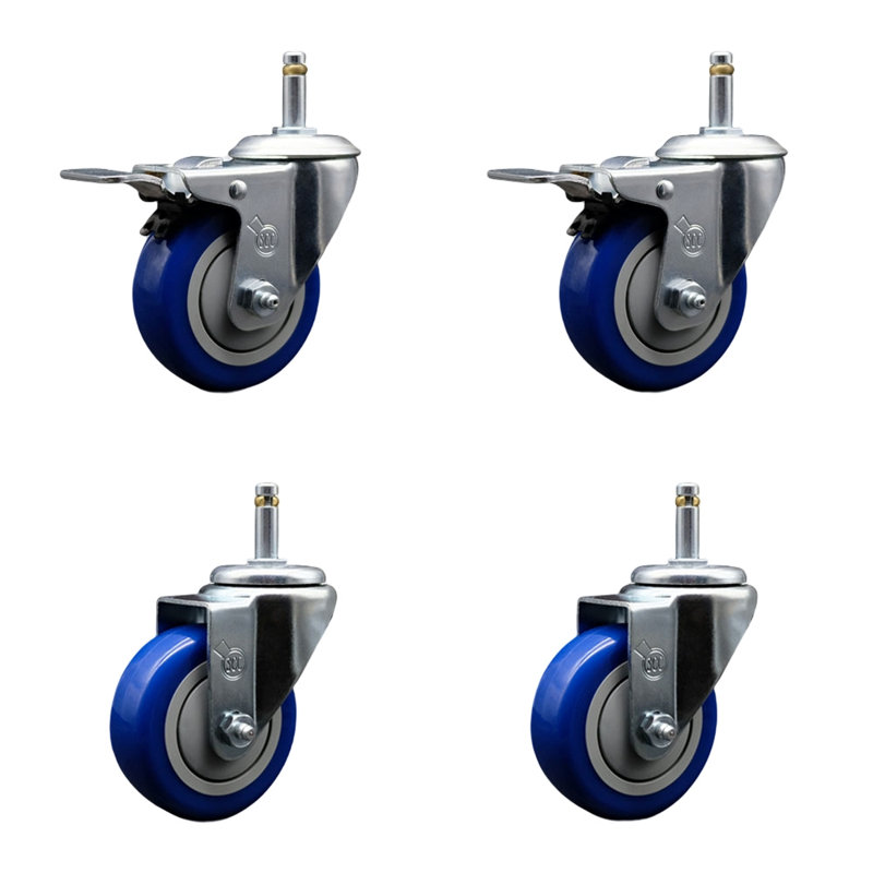 4 Piece Poly Caster Set