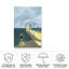 Rouleau noir, Salthill, Galway, impression sur toile-98095984