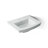 Archer Vitreous China Rectangular Pedestal Bathroom Sink with Overflow-10940460-19195602