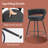 Swivel Upholstered Counter Stool-2080452586