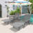 Outdoor Chaise Lounge Hdpe Reclining Chair-644212005