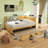 Upholstered Daybed With Trundle Sofa Bed Frame-781145387-781145389