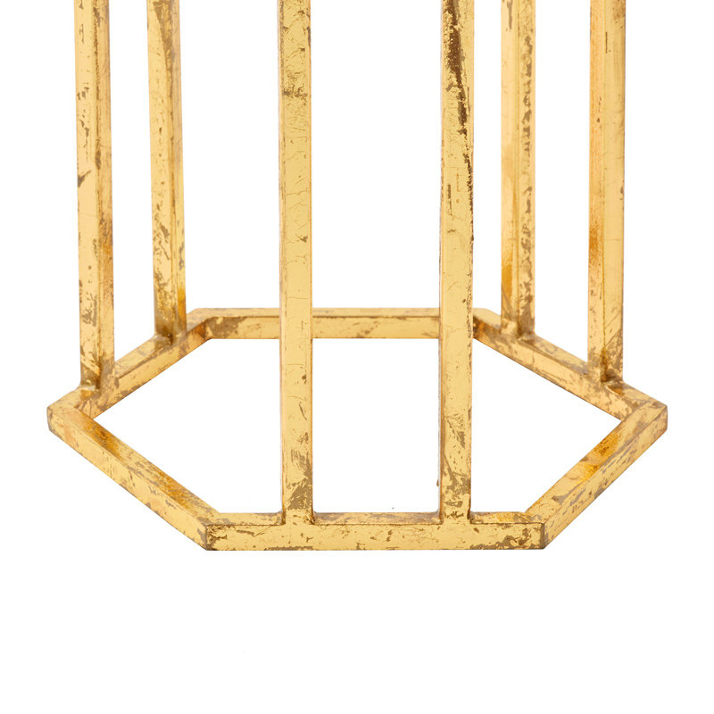 Prism Glass End Table