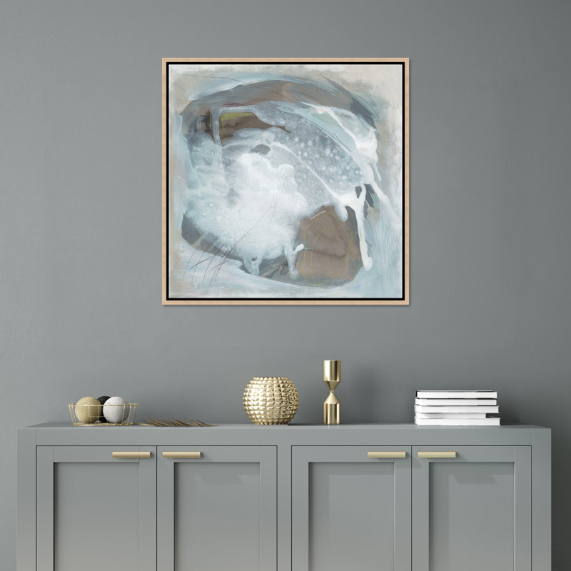 «Flow of Wind IX» par Bella Lane - peinture sur toile, Image au gel brossé