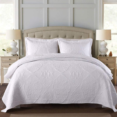 DBOZE Cotton Machine Tufted Coverlet