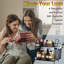 Organisateur de comptoir de salle de bain à 2 niveaux, soins de la peau, organisateurs de comptoir de maquillage, cuisine, rangement de comptoir de salle de bain avec petit panier (noir)