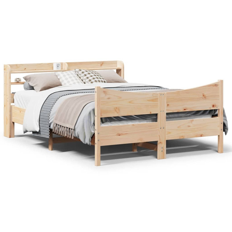 Storage Bed, Brown, Kingsize (5')