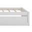 Lit simple avec lit gigogne en bois-330577361