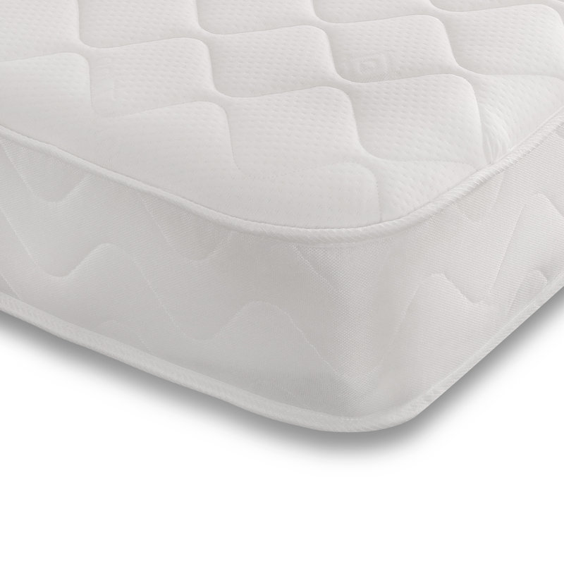 Storehill Soft Comfort Hybrid Memory Foam Mattress – 18cm Deep, Open Coil Support, Breathable & Rolled