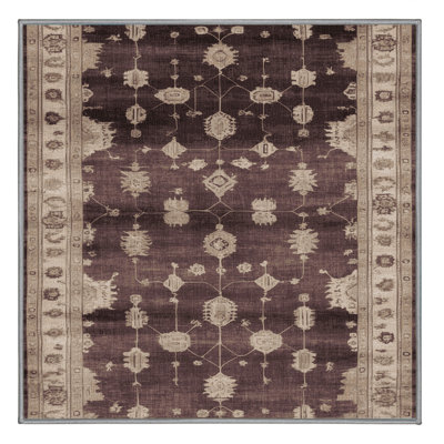 Tapis gris lavable à la machine