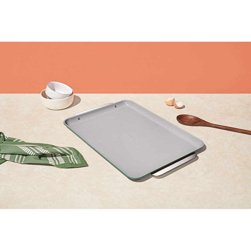 Caraway Nonstick Ceramic Baking Sheet Duo, Sage