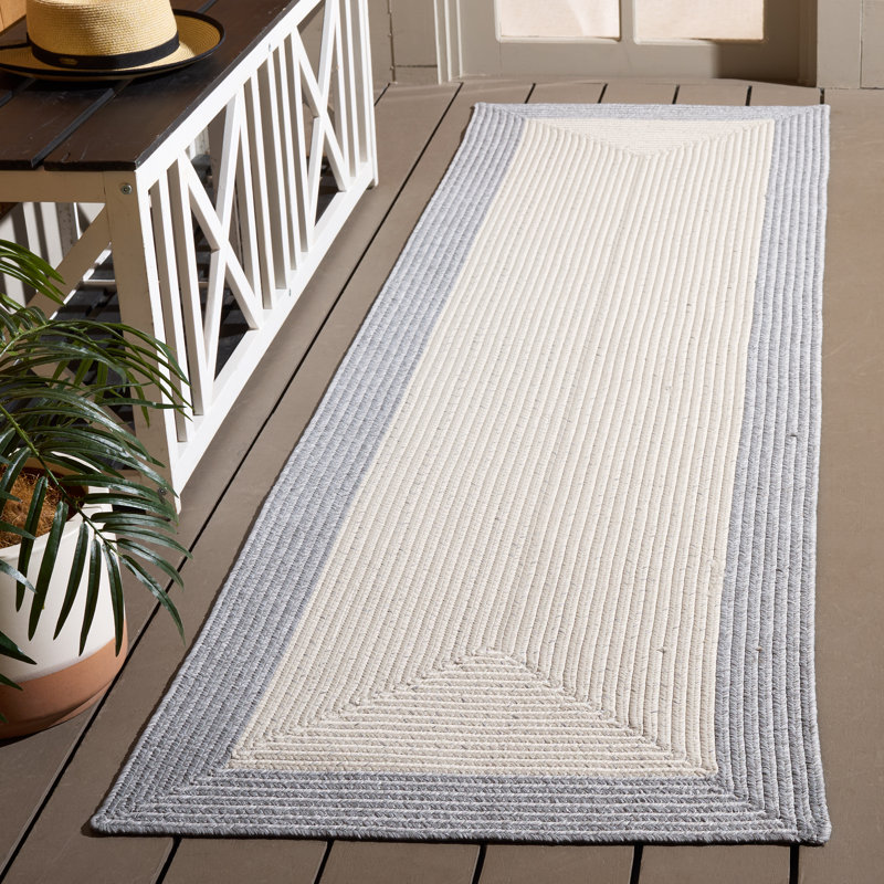 Braided 281 Hand Woven Performance Machine Washable No Pattern Rug, Runner 2'3" x 8'