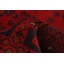 Tapis de zone en laine rouge 3 pi 3 po x 4 pi 9 po à la main one-of-kind-noué la 2010s esari turque Allaina