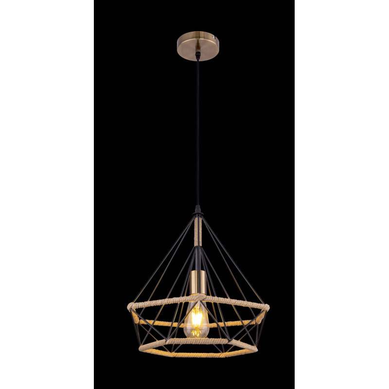 Patricia 1 - Light Black Single Pendant