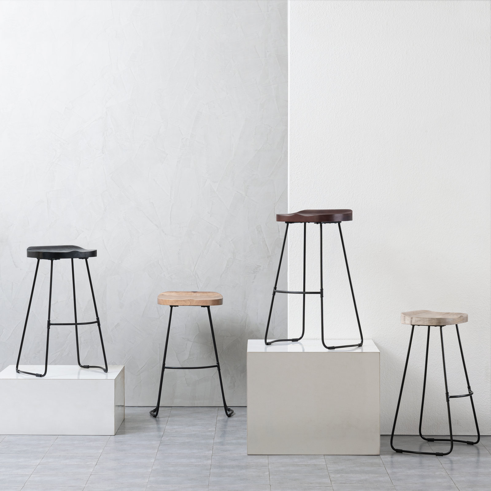 Geonna Bar and Counter Stool, Natural, Counter Stool (27" Seat Height)