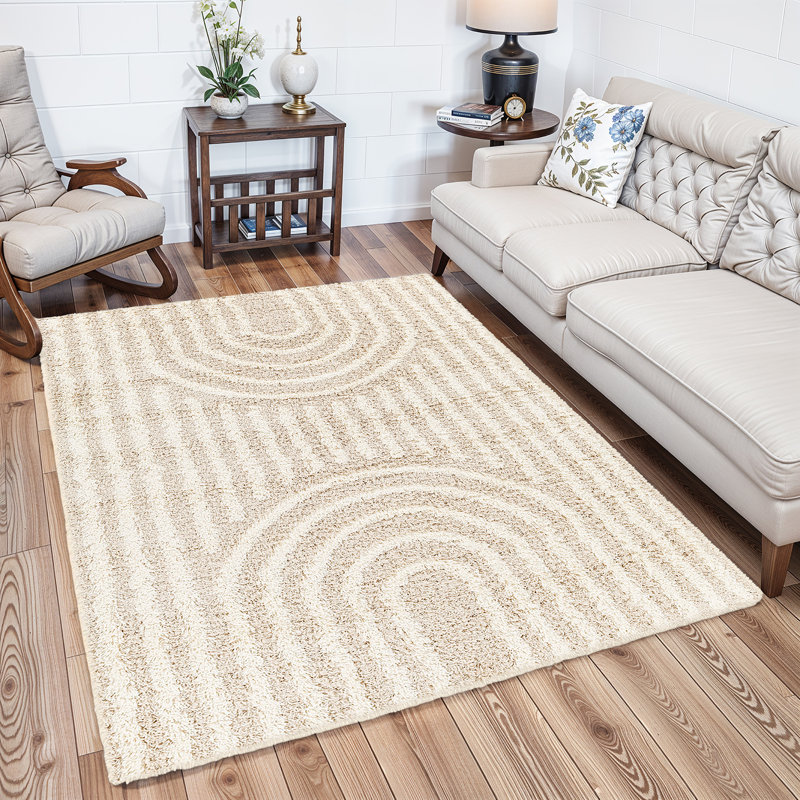 Shag Area Rug, Rectangle 160 x 221 cm