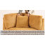 Fauteuil rembourré en velours côtelé avec dossier rembourré, module de fauteuil simple avec accoudoirs pour canapé modulaire-1224695741