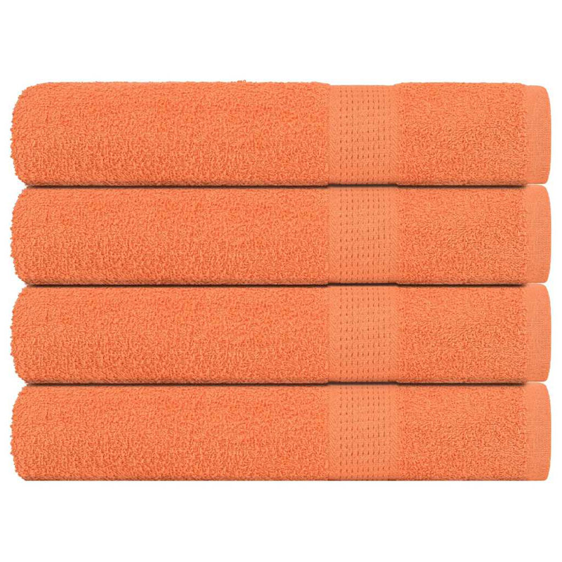 Sawiki 100% Cotton Bath Towels, Pink, Bath Towel - 4 Pack