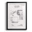 Papier hygiénique brevet I, reproduction encadrée de qualité supérieure - prêt à accrocher 46891-1099664443-1099664441