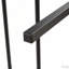 Structure de lit plateforme en métal avec LINER USB, lumières DEL, aucun sommier nécessaire