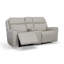 Causeuse inclinable avec console Barnett-105642895