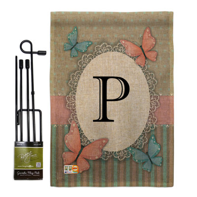 Double Sided 18.50'' H x 13'' W Polyester Animal Garden Flag