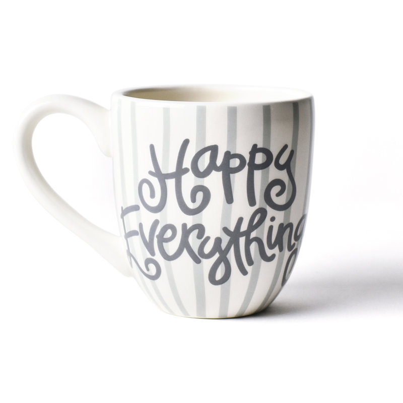 Grande tasse à café pelures happy everything