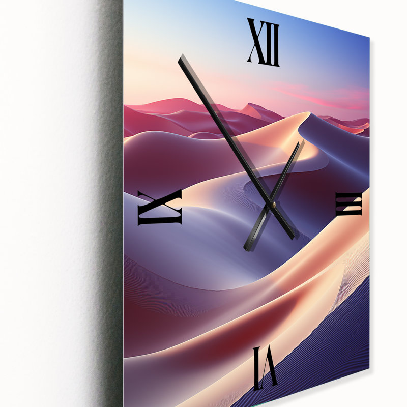 Horloge murale moderne Crisang - Minimalisme, Moyen
