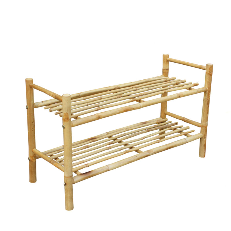 6 Pair Stackable Shoe Rack