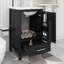 Meuble-lavabo de 18 po avec lavabo, support de rangement et tiroir de séparation-897449325