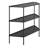 Not For Nothing 38'' W Powder Coated Aluminum Shelving Unit-74747909