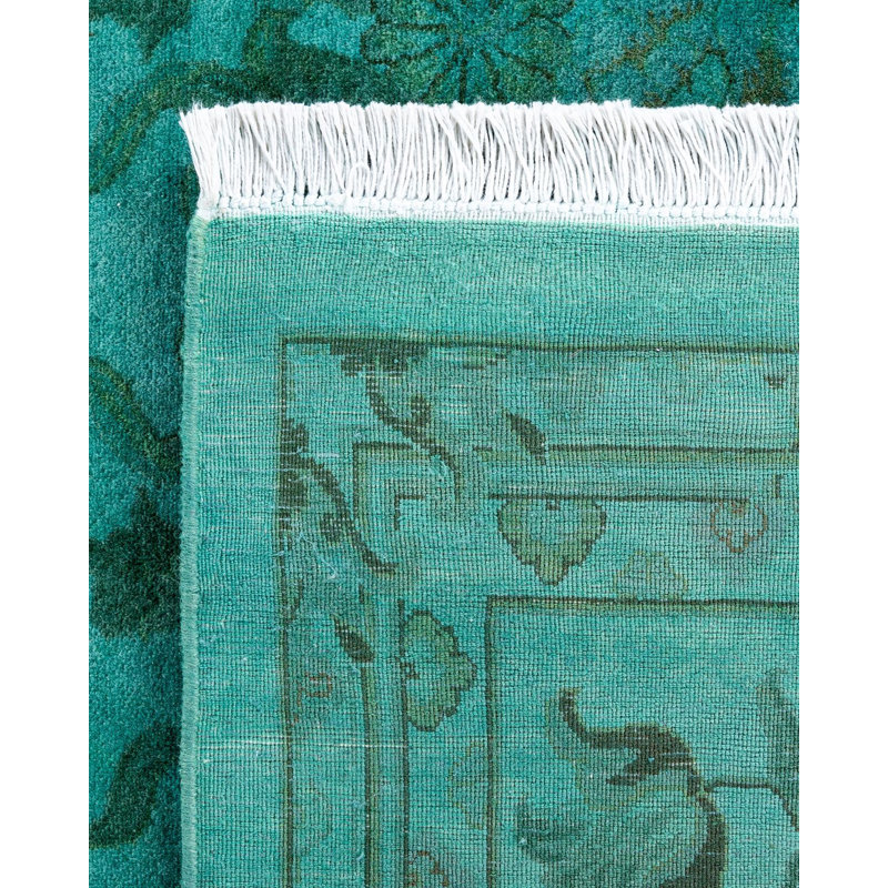 Overyed One-of-a-Kind Rectangle 6'9" X 9'10" Hand Knotted Area Rug