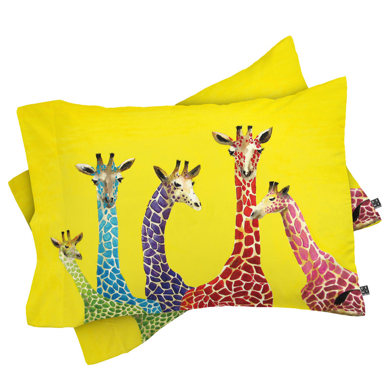 Giraffes Pillowcase, King