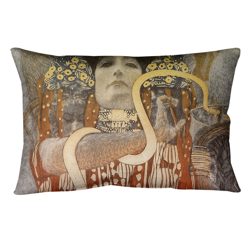 Coussin lombaire hygeia, Orange, Polyester filé