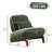 Morgan Upholstered Accent Lounge Chair With Wood Leg-1095703774