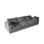 Canapé rembourré en tissu F-Concept Chenille