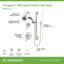 Système de douche complet à pression équilibrée Origins-68439433