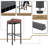 Upholstered Saddle Bar Stools Counter Height Stools Barstools Bar Chairs with Curved Seat & Footrest-1416667905-1416667907