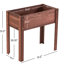Lit de jardin surélevé avec pieds et bac à fleurs surélevé pour légumes, herbes, fleurs | Assemblage facile, conception ergonomique-112928150-112928148
