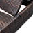 Outdoor Wicker Chaise Lounge , Cushion Included-1571456515