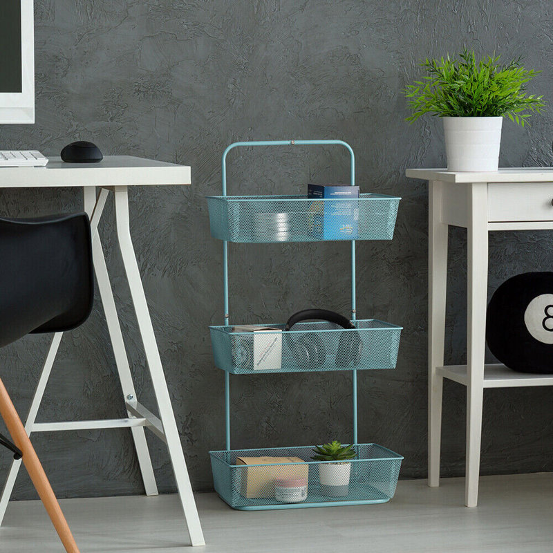 Clovah Spice Rack, Blue