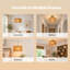 17 cm H Cylinder Lamp Shade in Yellow