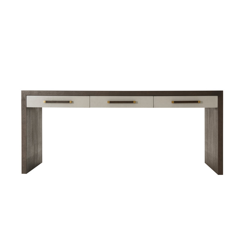 TA Studio Writing Desk, Cardamon, 30" H x 72" W x 31.5" D