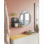 Metal Flat Wall Mirror with Shelves-71576314