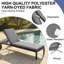 Ensemble de coussins de chaise longue d'extérieur 23 po x l 80 po x P 2,75 po-852326303