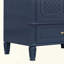 Meuble-lavabo de salle de bain avec lavabo de style rétro, espace de rangement multifonctionnel, tablette de porte, porte à fermeture en douceur (robinet non inclus)